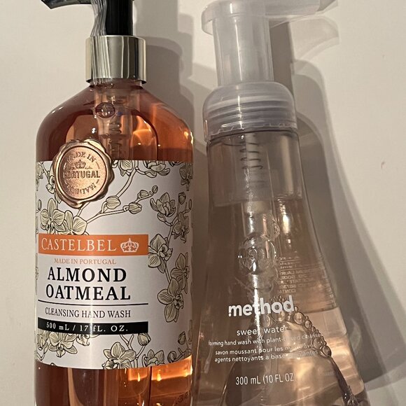 Castelbel  (Almond Oatmeal) and Method  (Sweet Water) Hand Soaps (w/a) - Picture 8 of 8